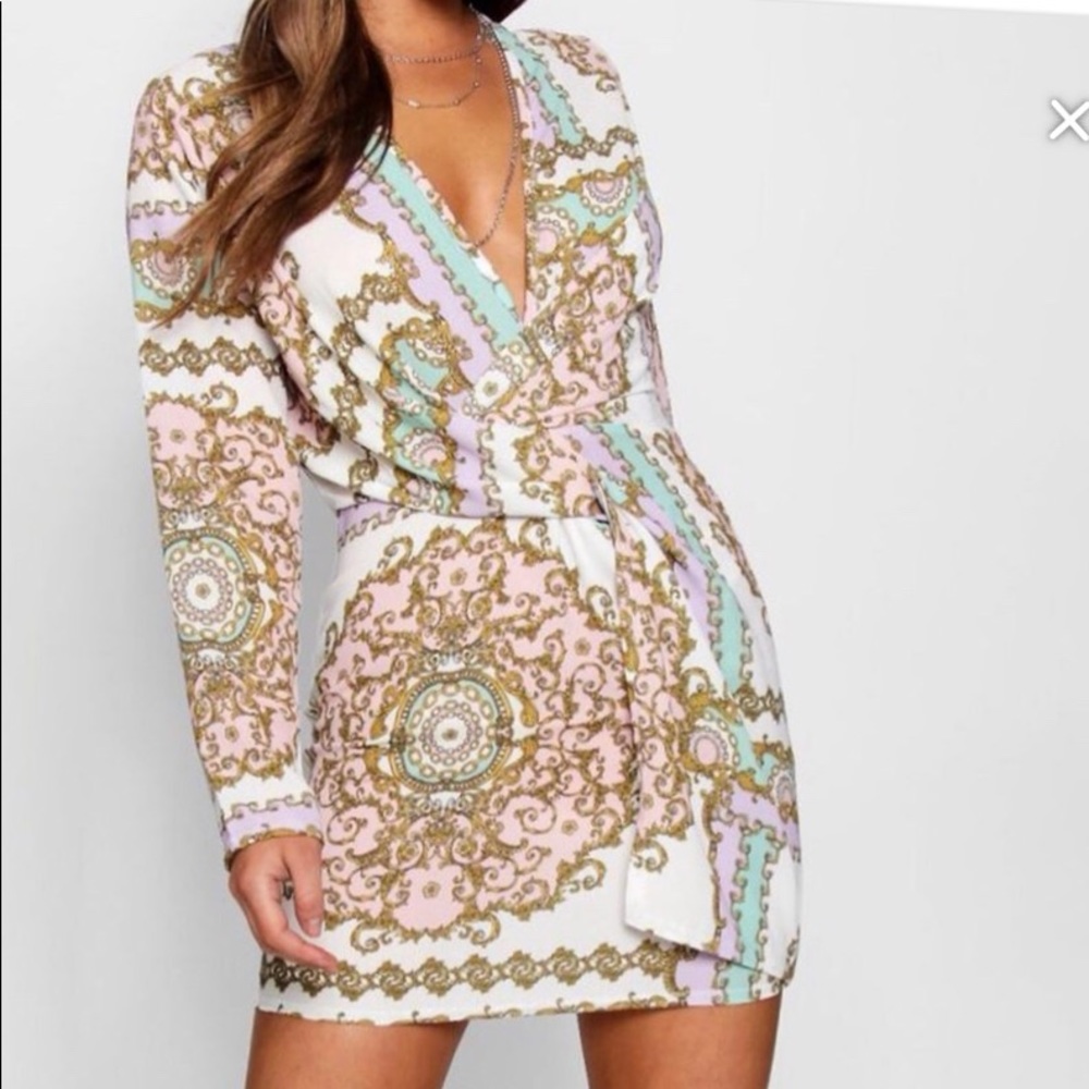 Pink Chain Dress